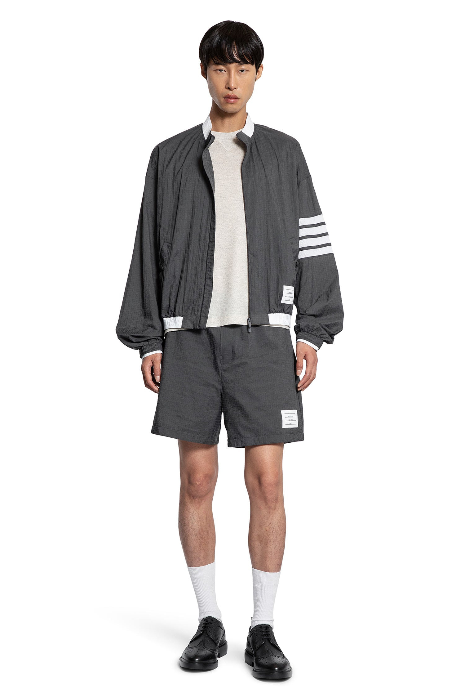 Wool Jersey 4-bar T-shirt - 5