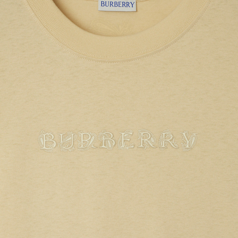 Paisley Logo Cotton T-shirt 5