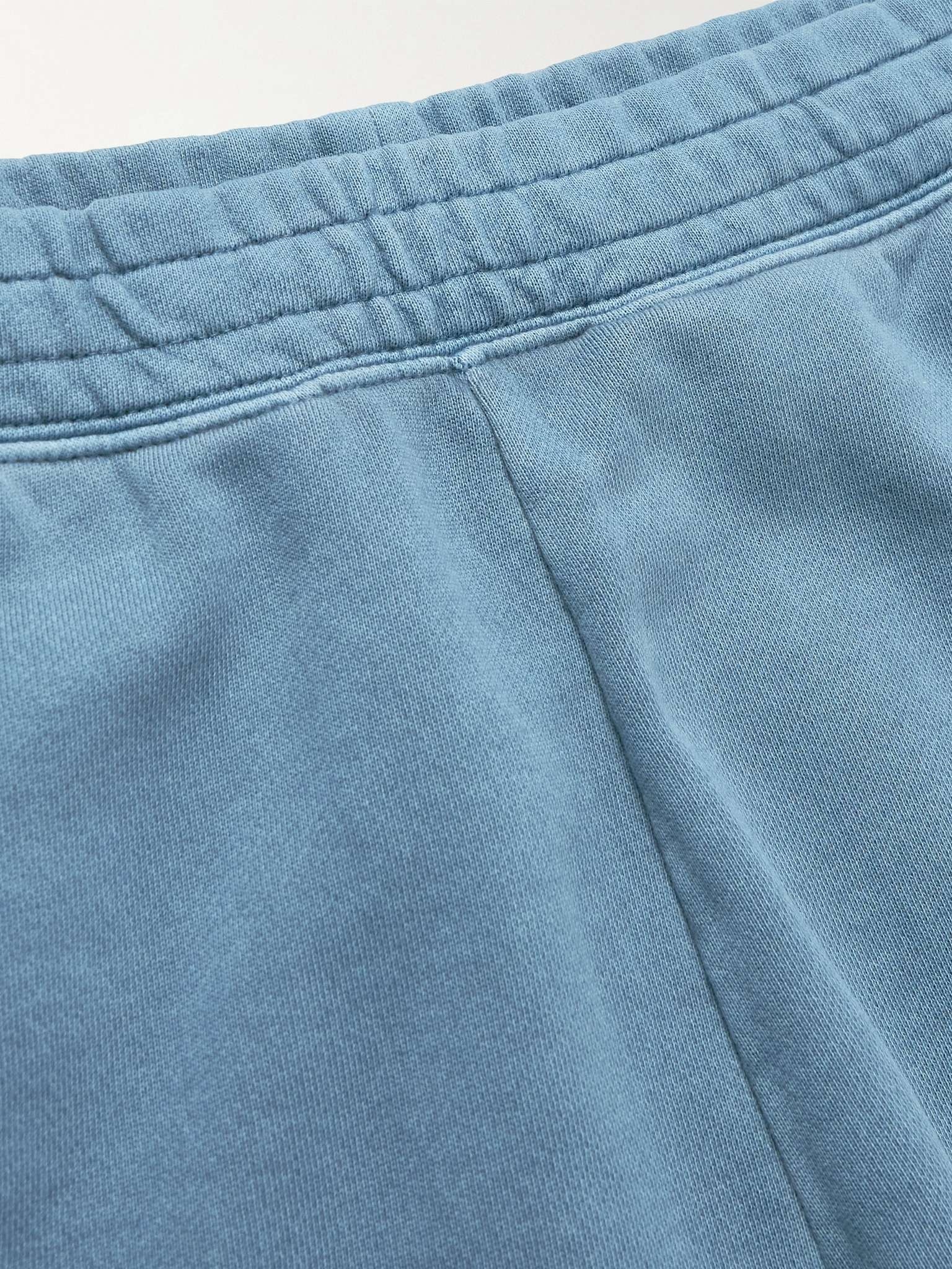 Nelson Straight-Leg Pigment-Dyed Cotton-Jersey Shorts - 3