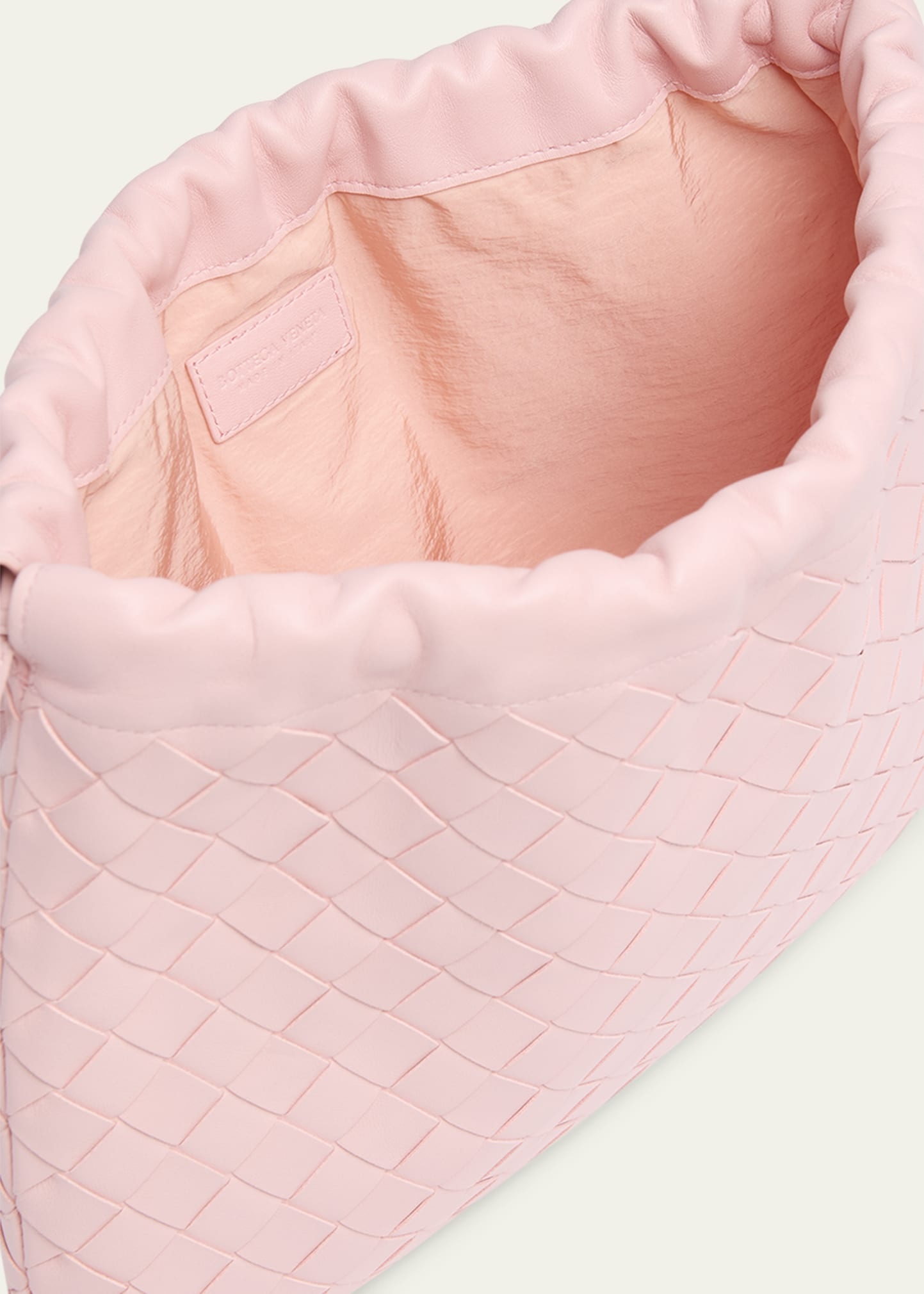 Medium Leather Pouch Bag - 4