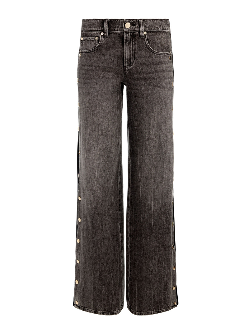 AMAZING JEAN WITH KNIT PANEL 1