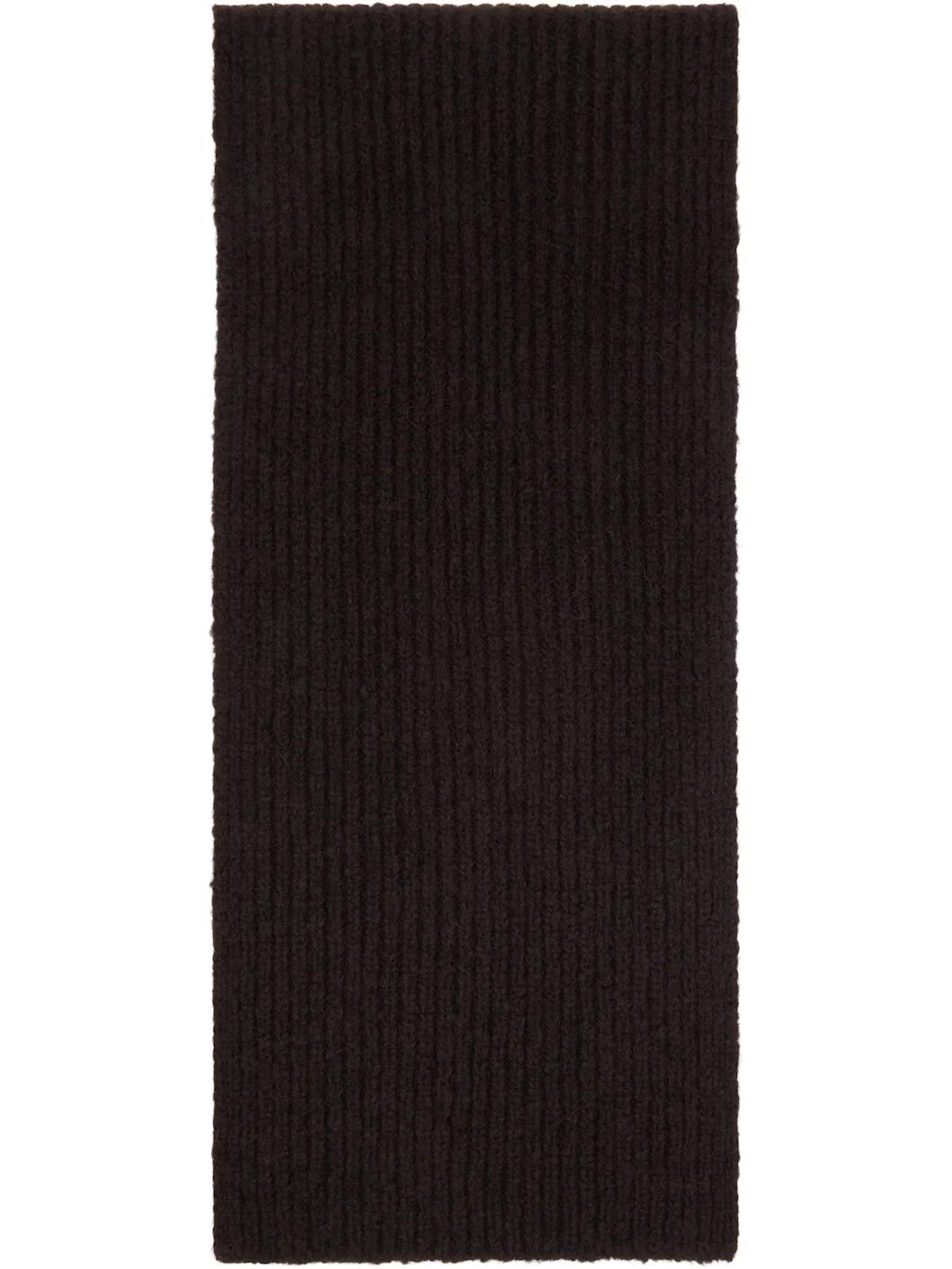 Gray Wool Scarf - 1