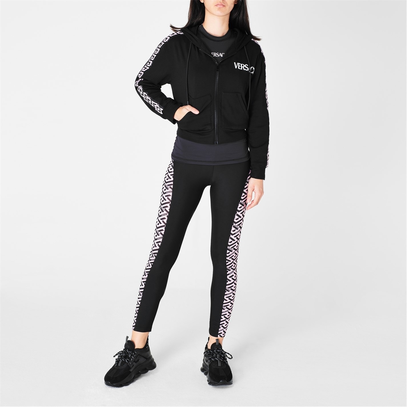 GRECA LOGO ZIP JACKET - 2