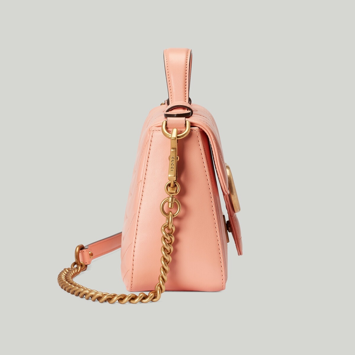 GG Marmont mini top handle bag - 6