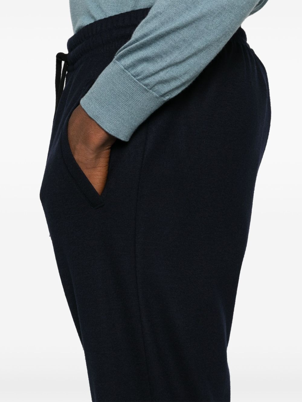 tapered track pants - 5
