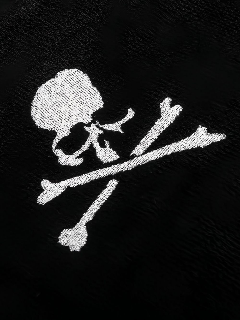 skull-patch panelled hoodie - 3