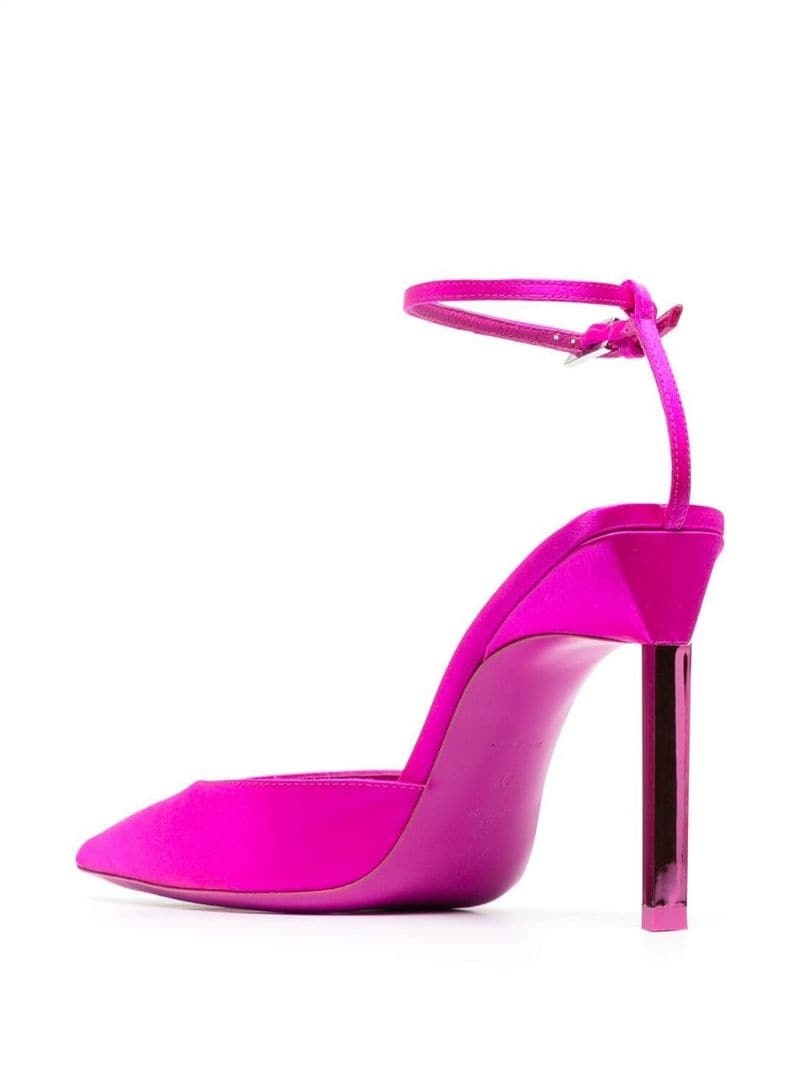 110mm Perine satin pumps - 3