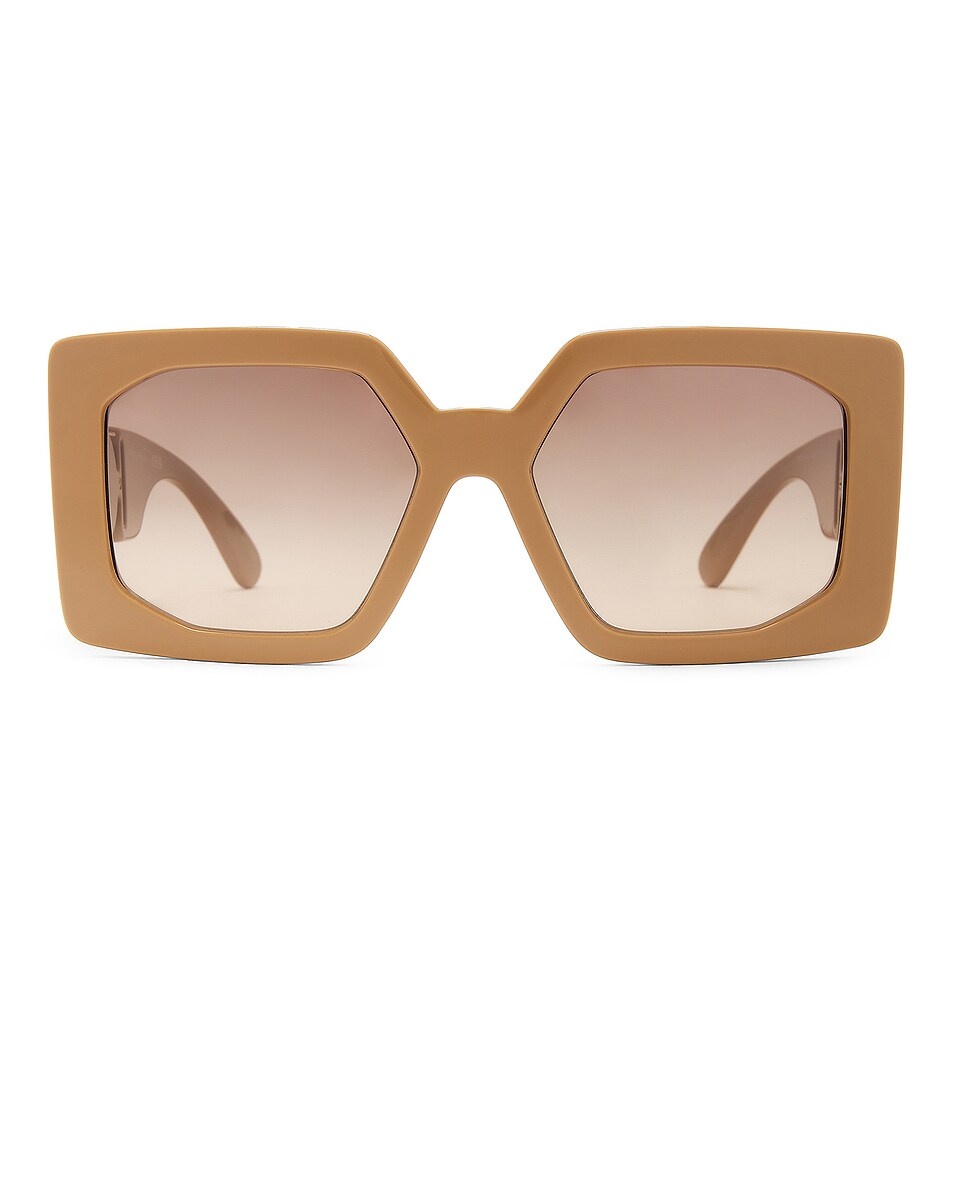 Oversized Square Sunglasses - 1