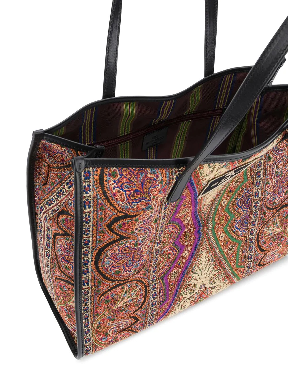 paisley-print tote bag  - 5