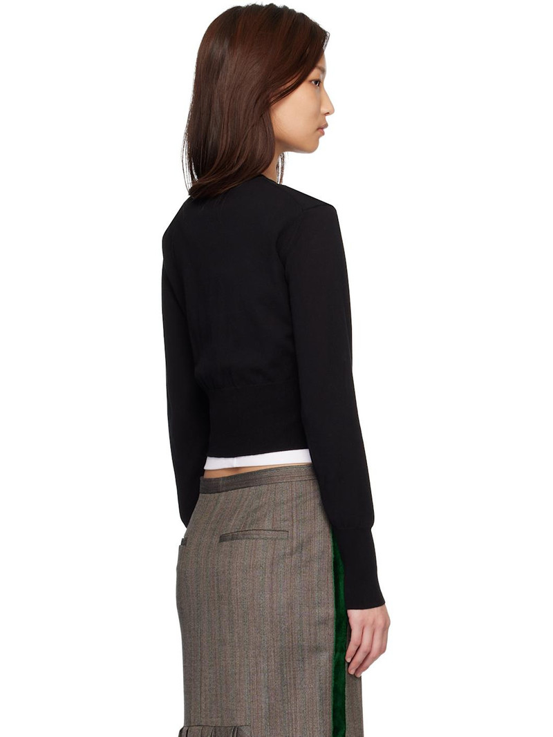 Black Bea Cropped Cardigan 3