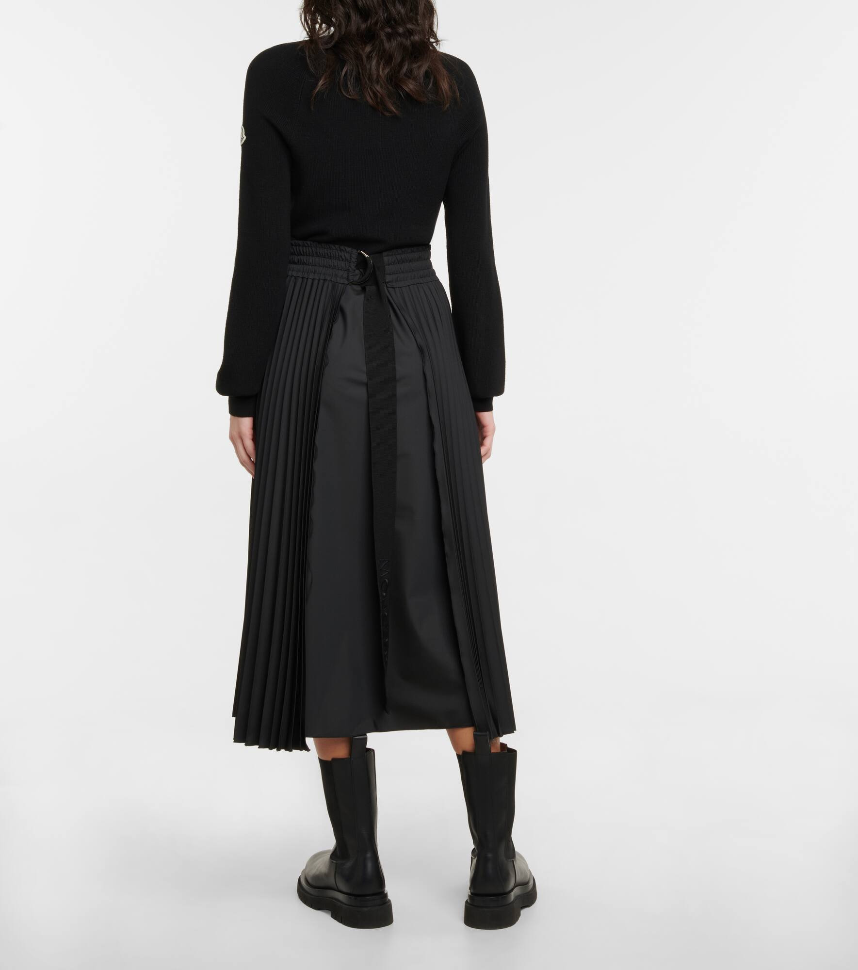 Wool midi dress - 3
