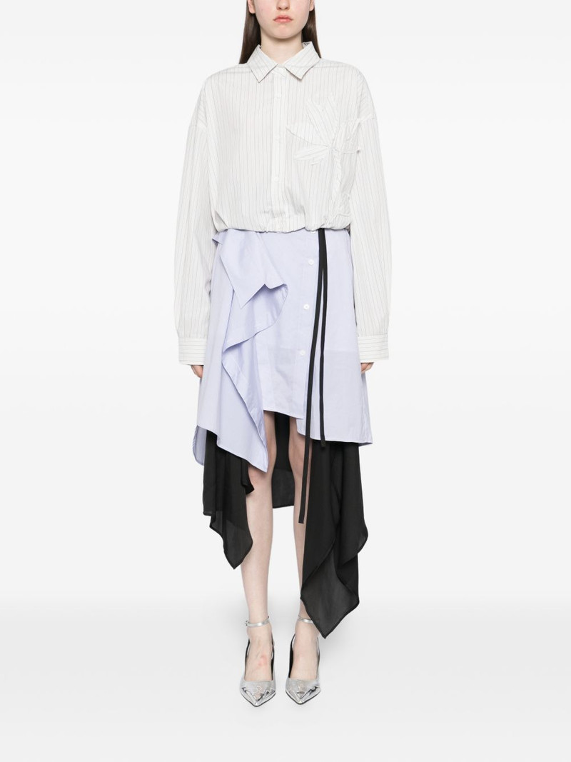 FENG CHEN WANG striped shirt outlook