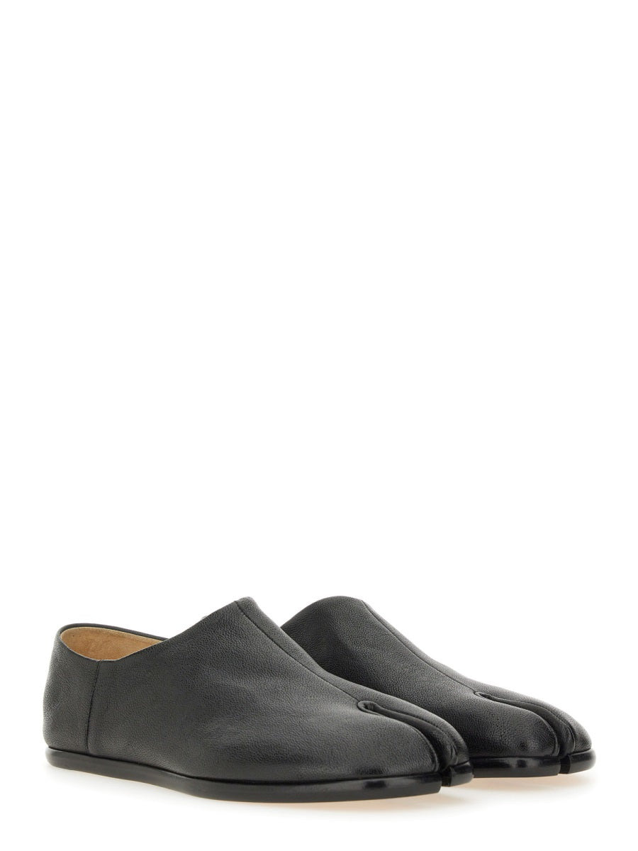 Maison Margiela Men Leather Tabi Mules - 2