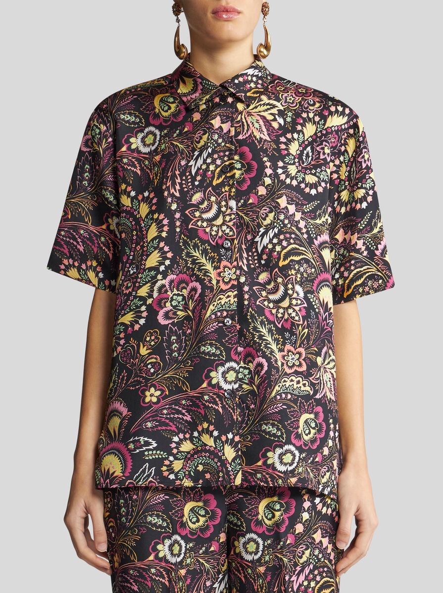 PRINTED TWILL SHIRT - 2