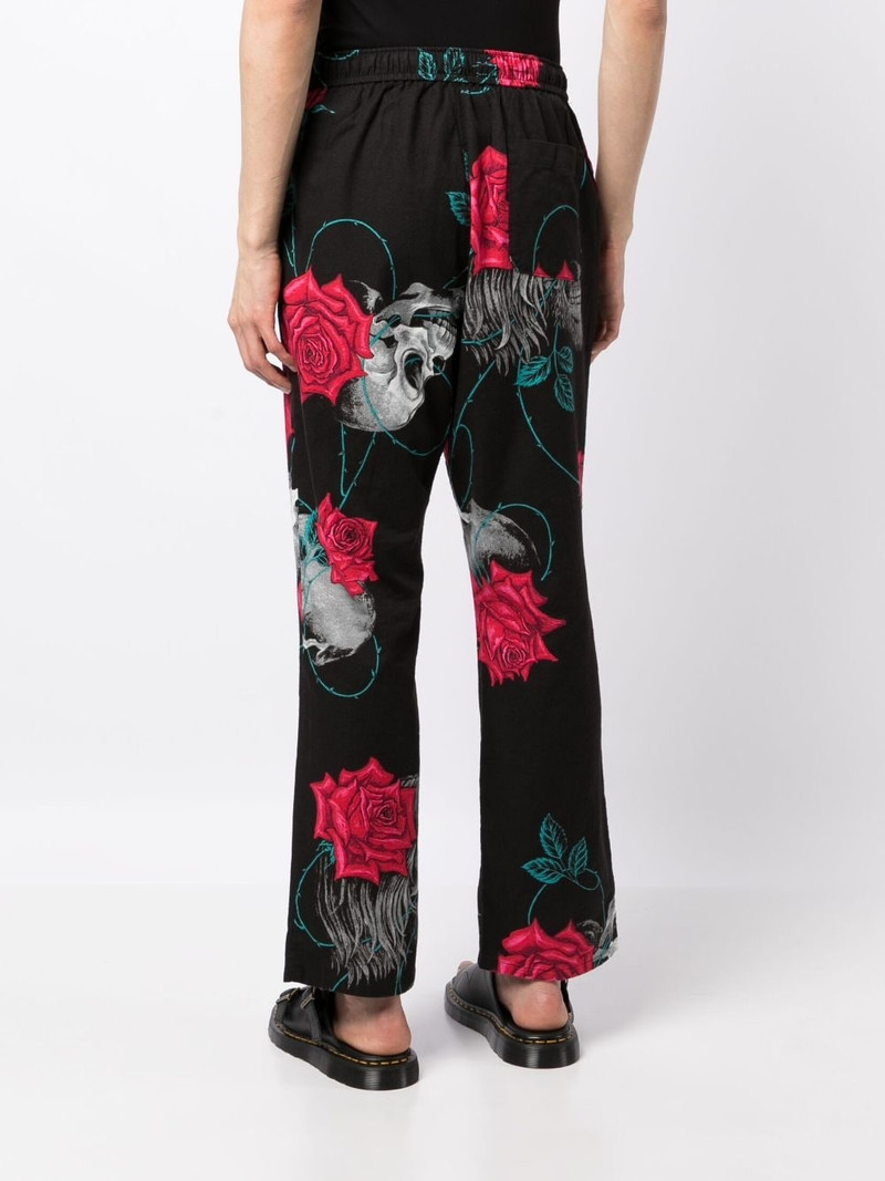 Wildside cotton 넓은 다리 바지 4
