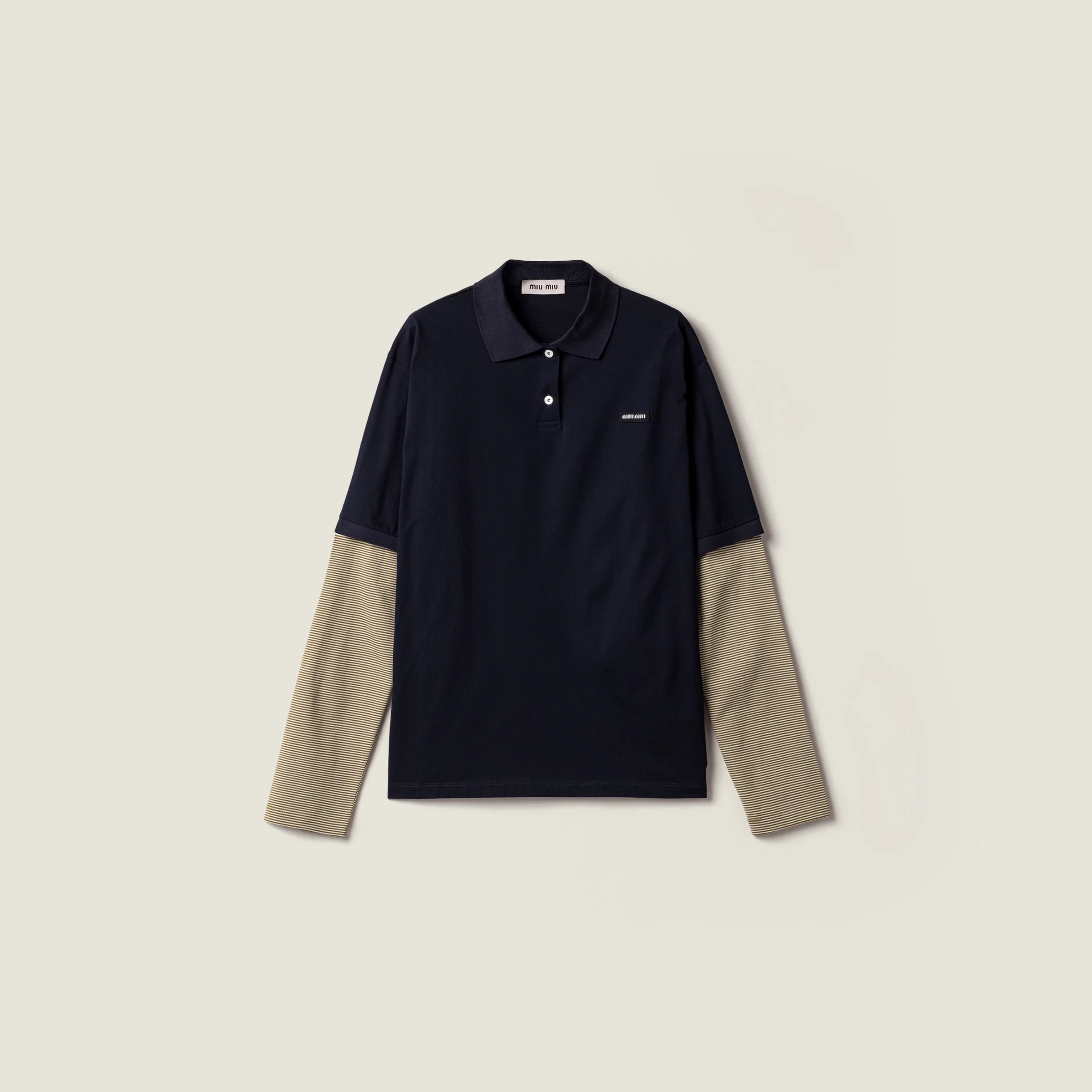 Jersey polo shirt - 1