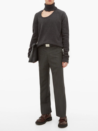 Bottega Veneta Cut-out roll-neck wool-blend sweater outlook