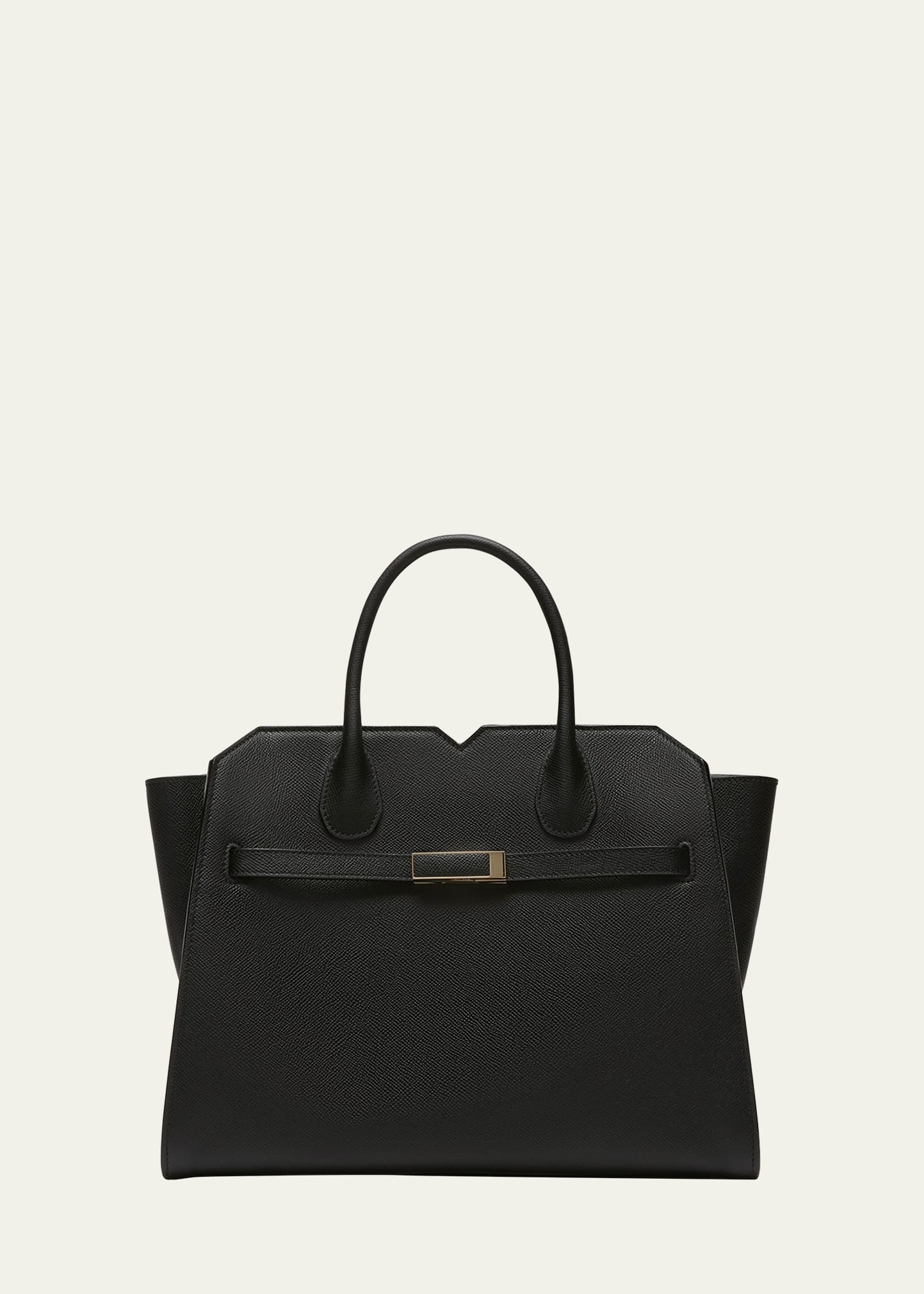 Milano Medium Leather Tote Bag - 1