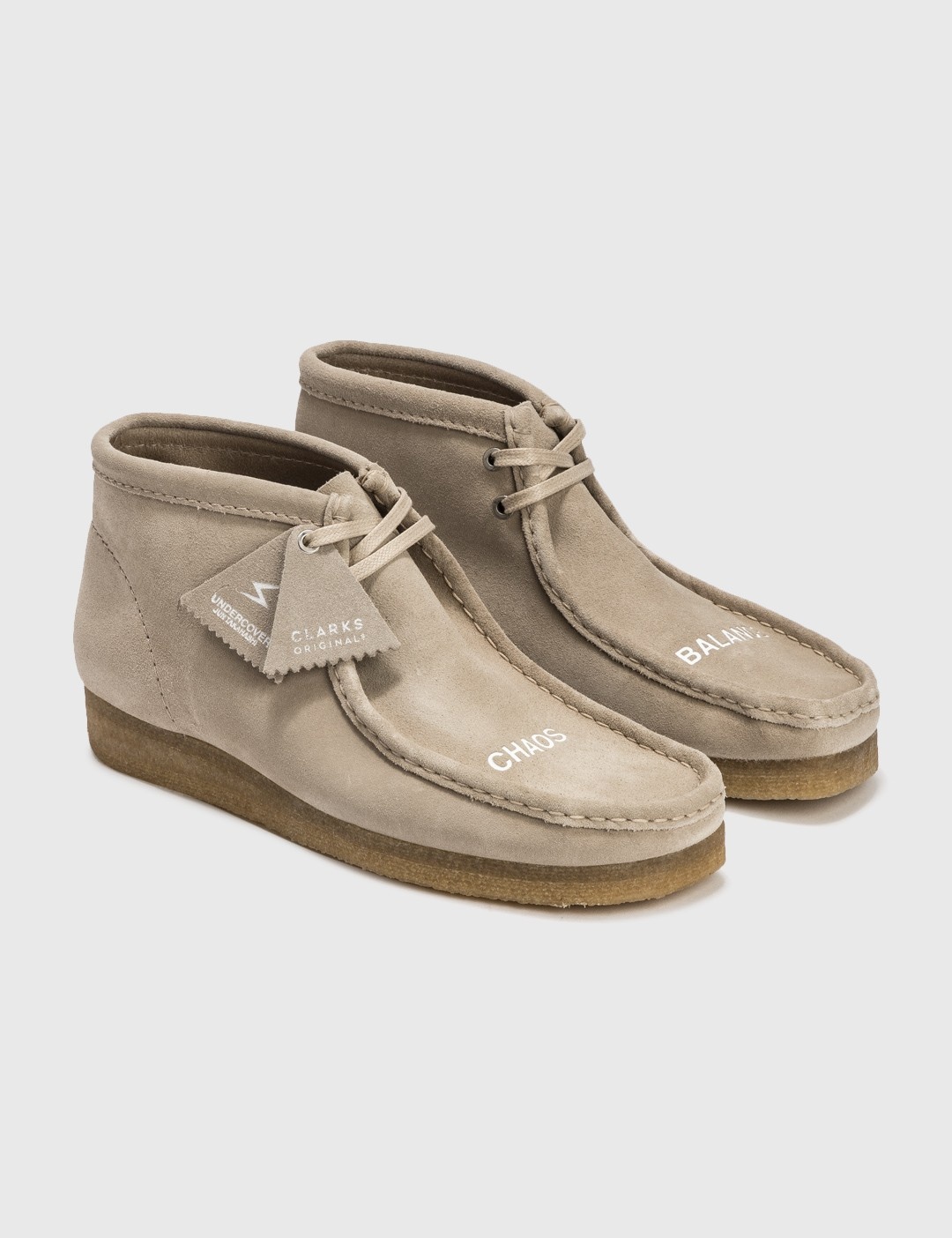 UNDERCOVER X CLARKS WALLABEE BOOTS - 5