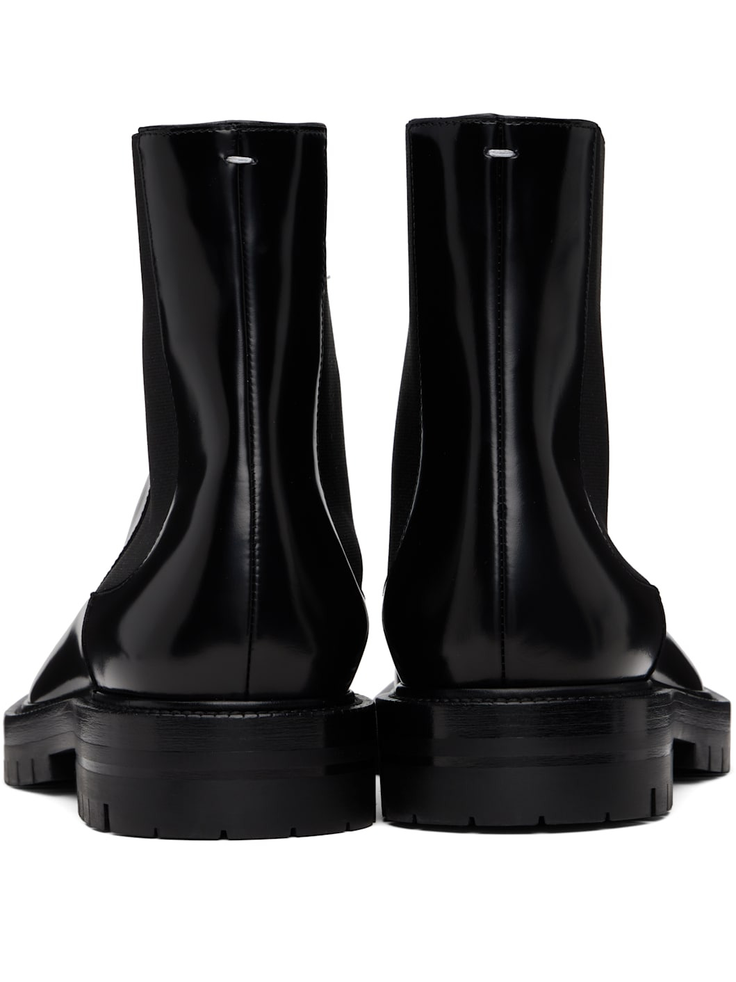 Black Tabi Chelsea Boots - 2