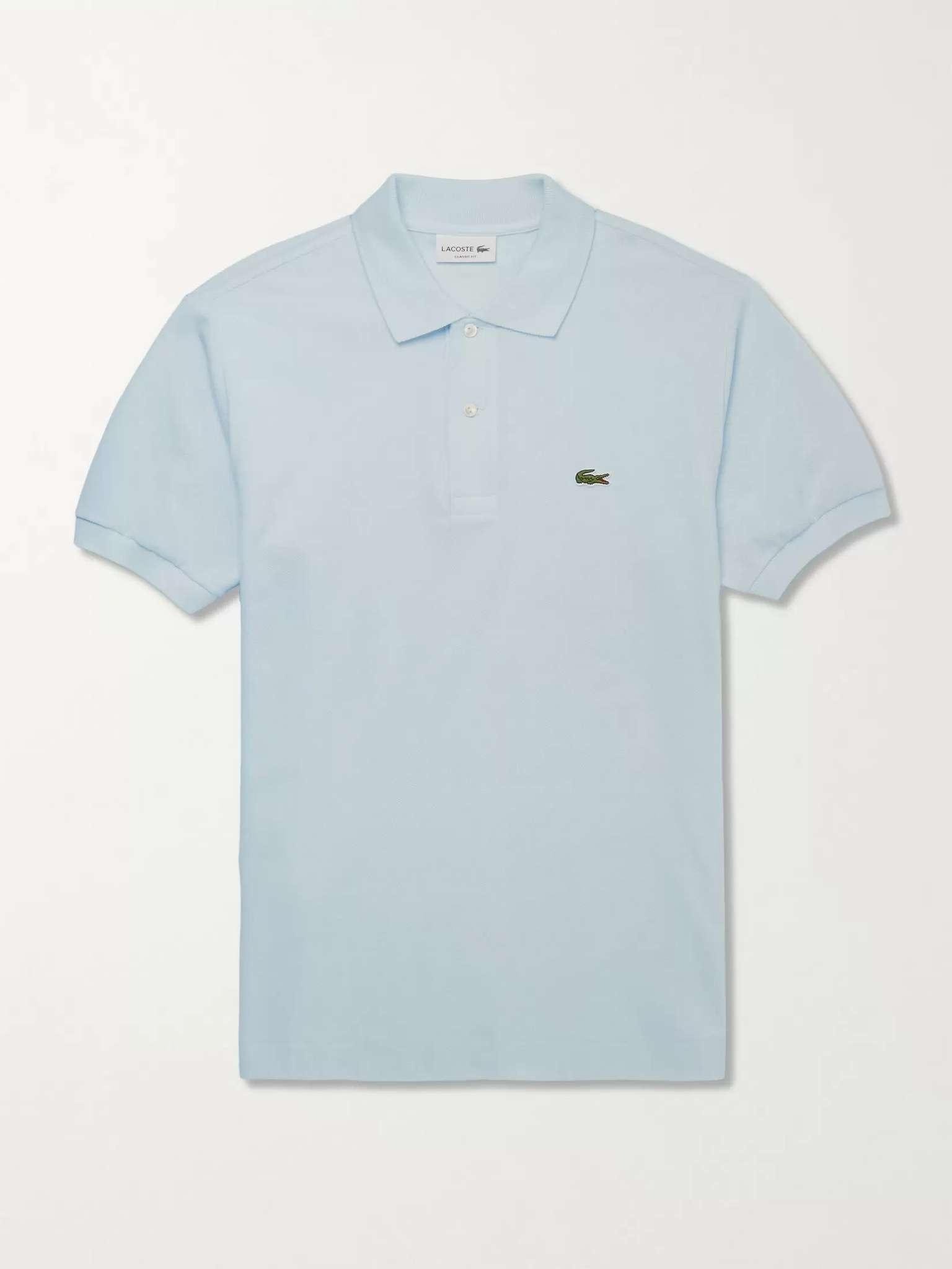 Logo-Appliquéd Cotton-Piqué Polo Shirt - 1