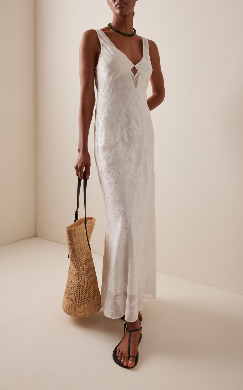 SIGNIFICANT OTHER Pola Floral-Lace Maxi Dress ivory outlook