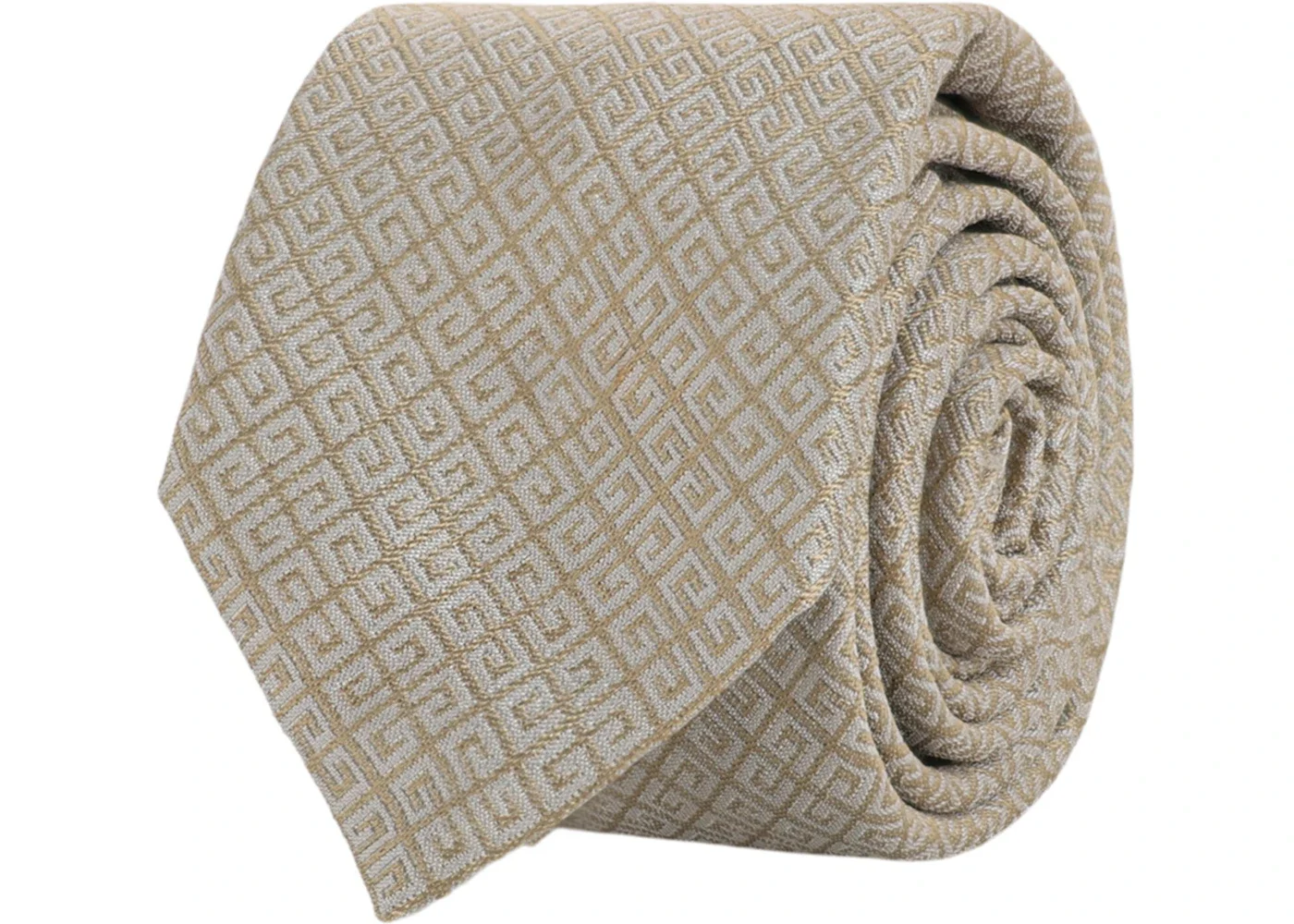 Givenchy 4G Silk Tie Beige - 1