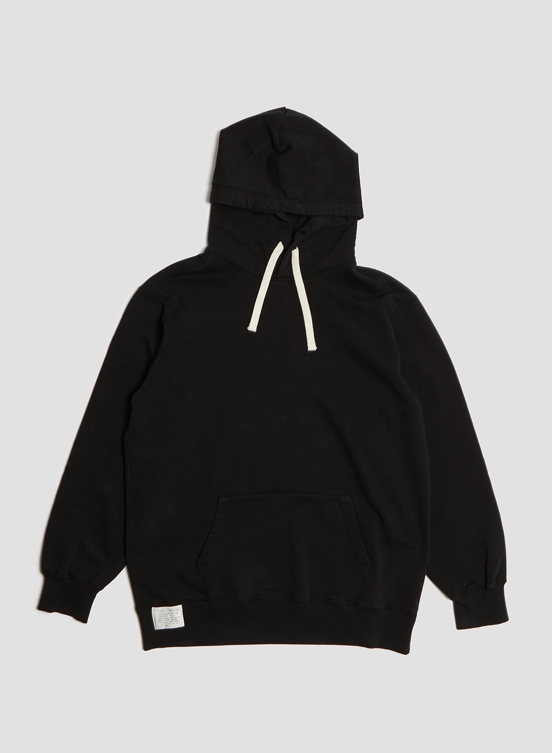 Embroidered Arrow Hoodie in Black - 1