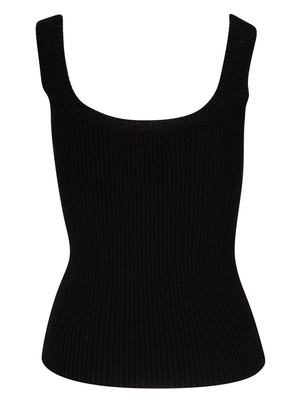 ribbed-knit tank top - 2