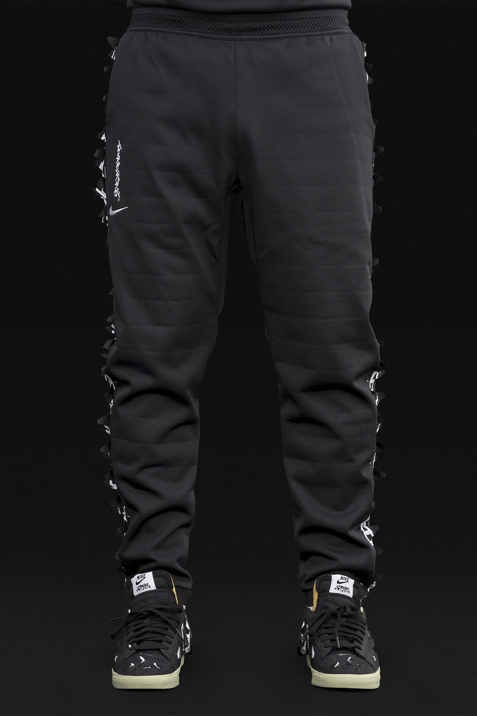 GGG-P1-011 Nike® Acronym® Track Pant Knit Black/Black - 2