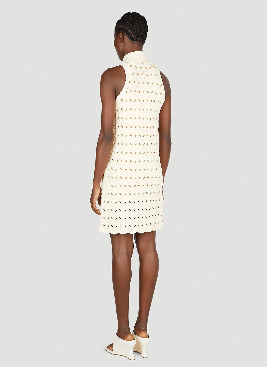 Embroidered Dress - 4