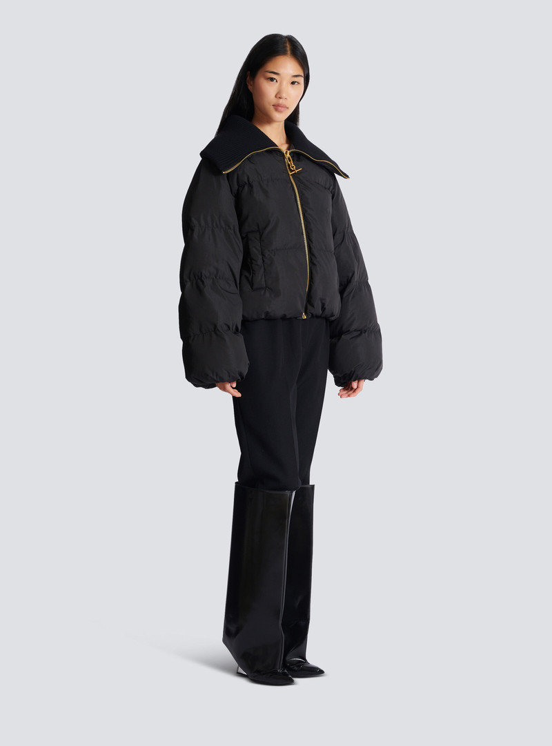 Cropped oversized padded jacket 3