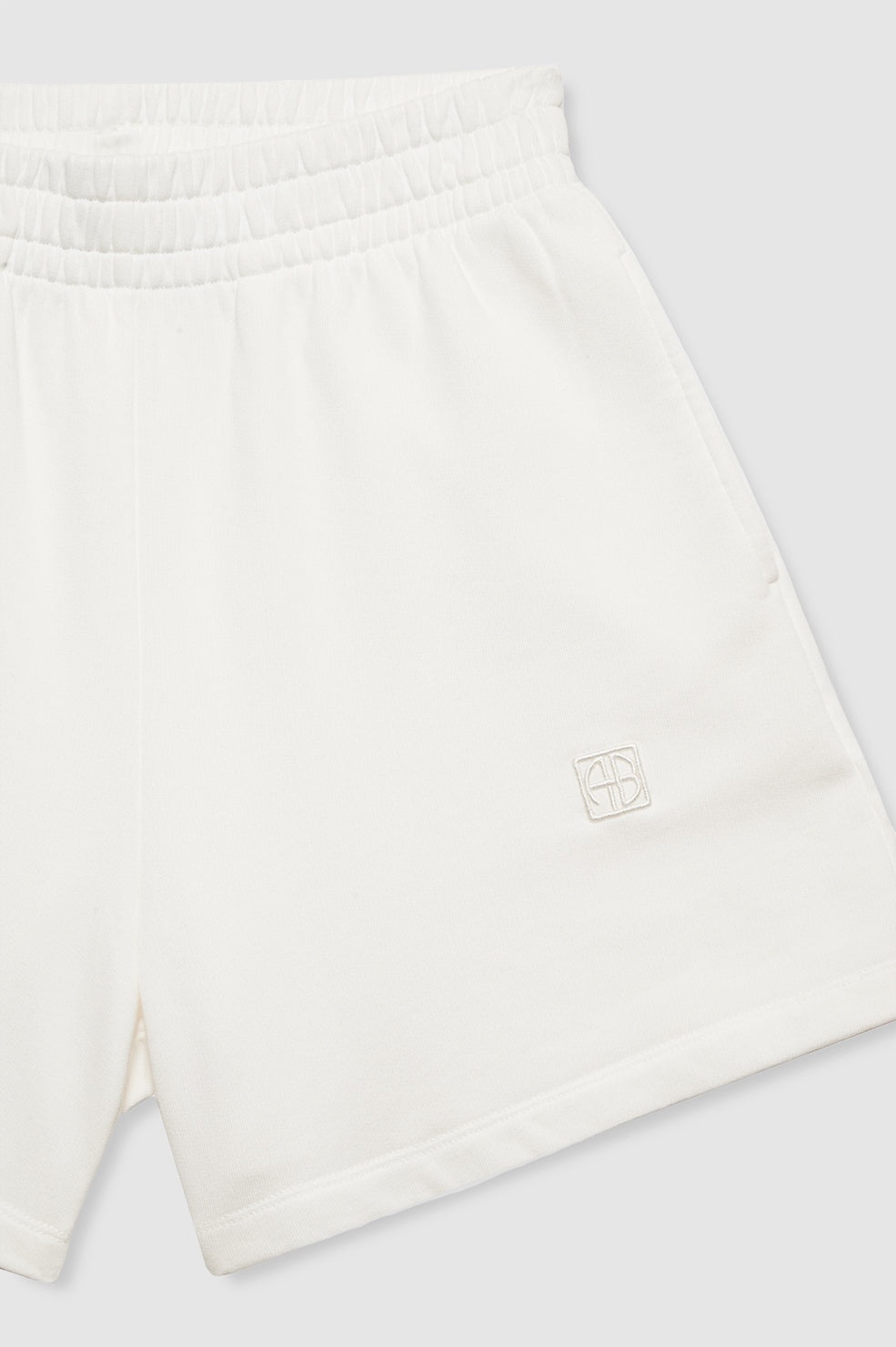 Kam Short Framed Monogram - Off White - 4