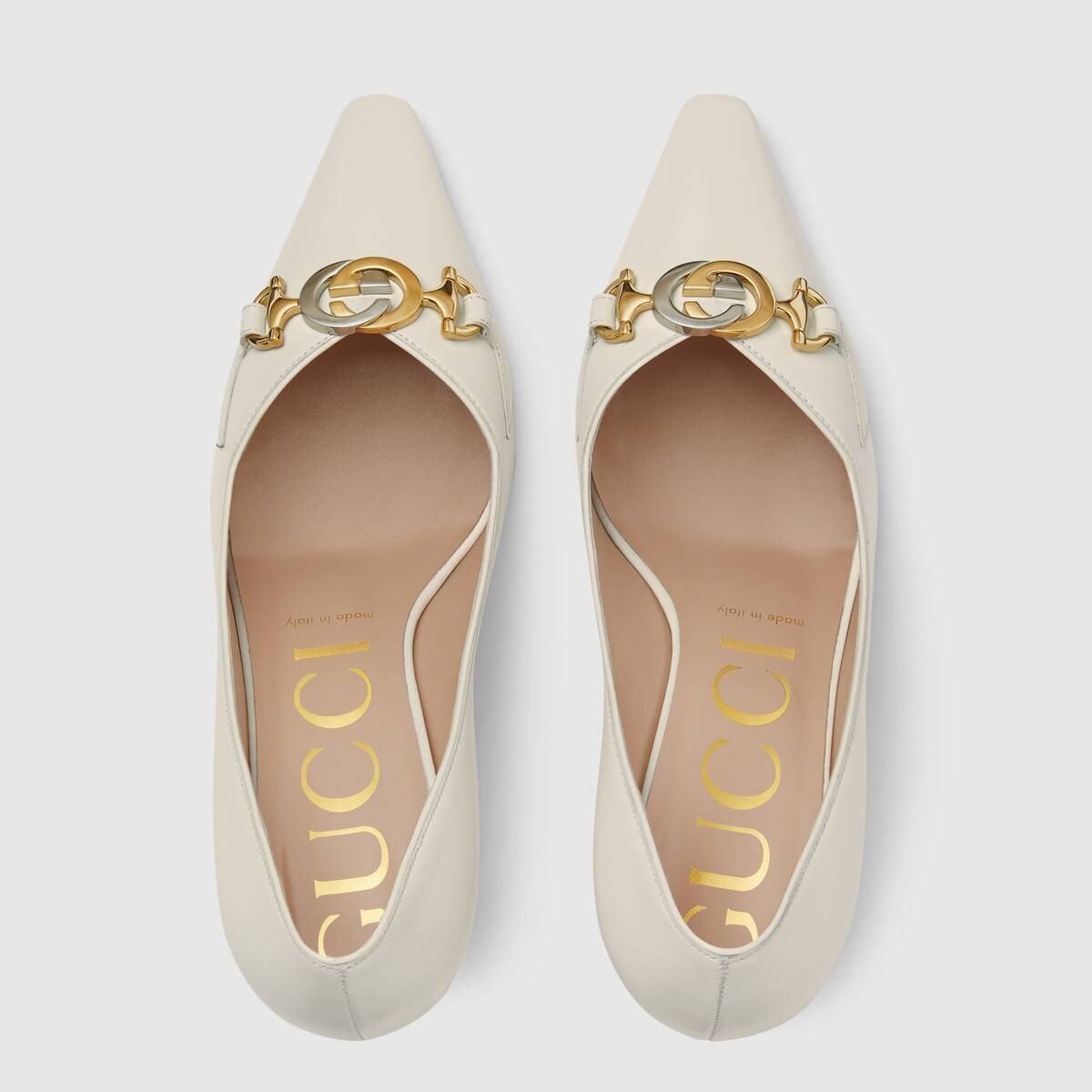 Gucci Zumi mid-heel leather pump - 3