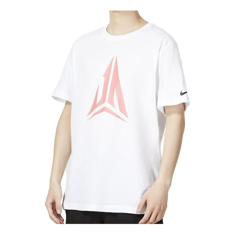 Nike Ja Morant Logo T-Shirt 'White' FD0057-100 - 1