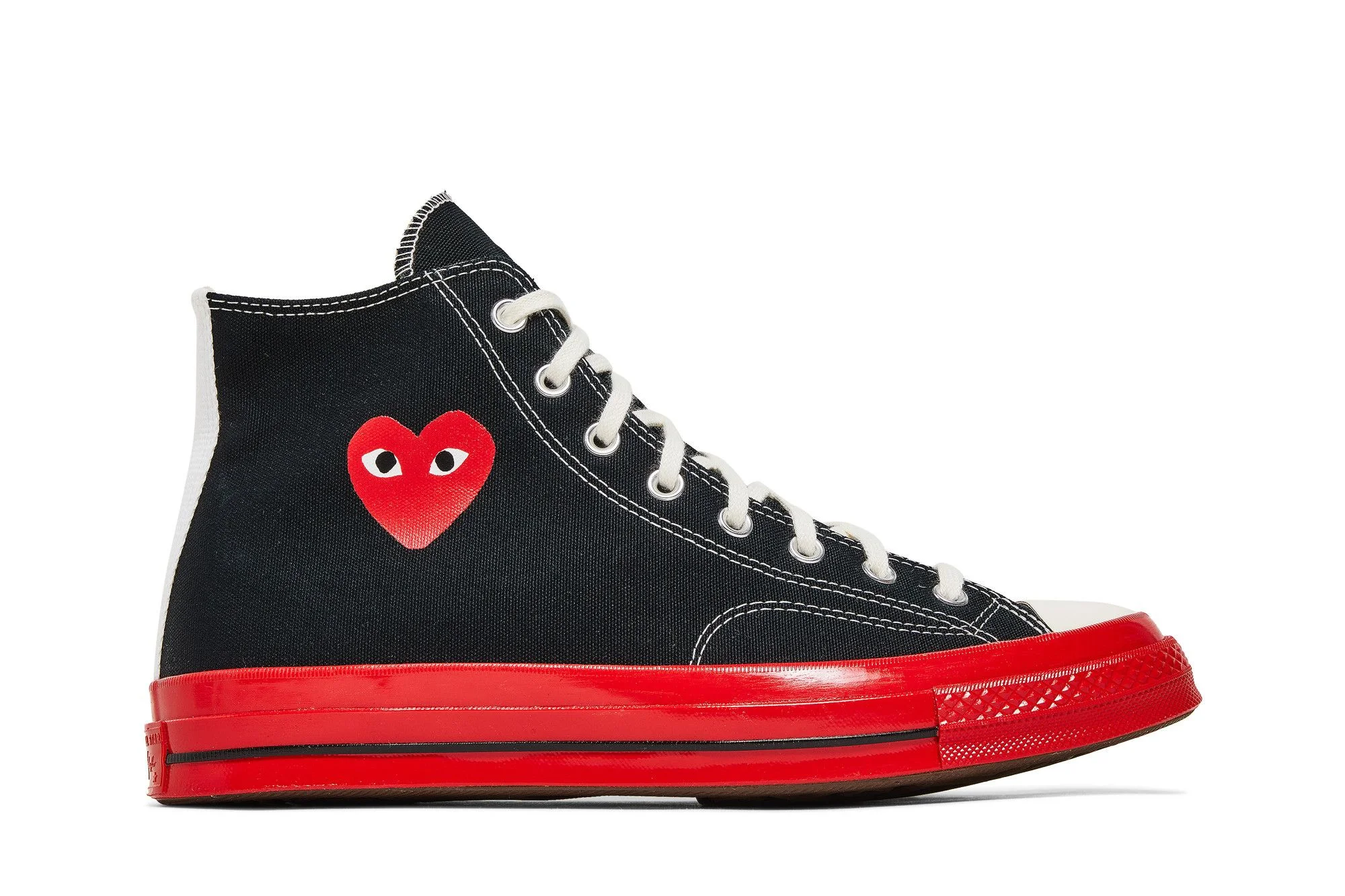 Comme des Garçons Play x Chuck 70 High 'Black Red' - 1