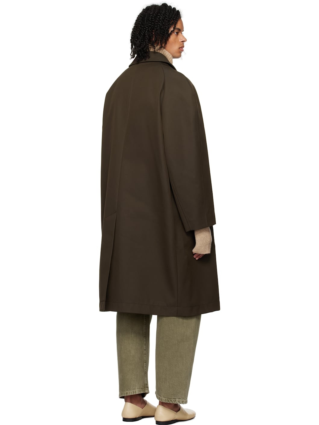 Brown Car Coat - 3