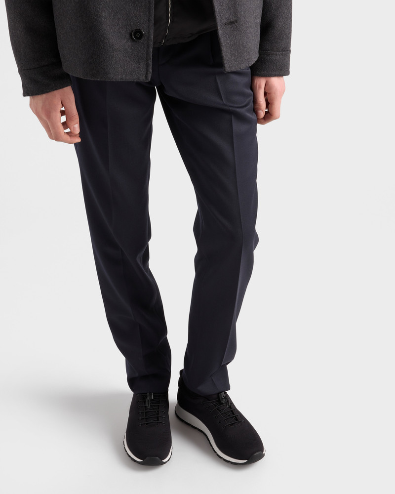 Prada Stretch knit sneakers outlook