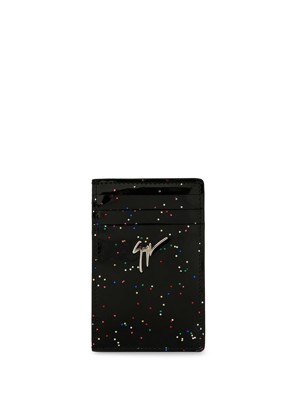 Albert confetti-print cardholder - 1