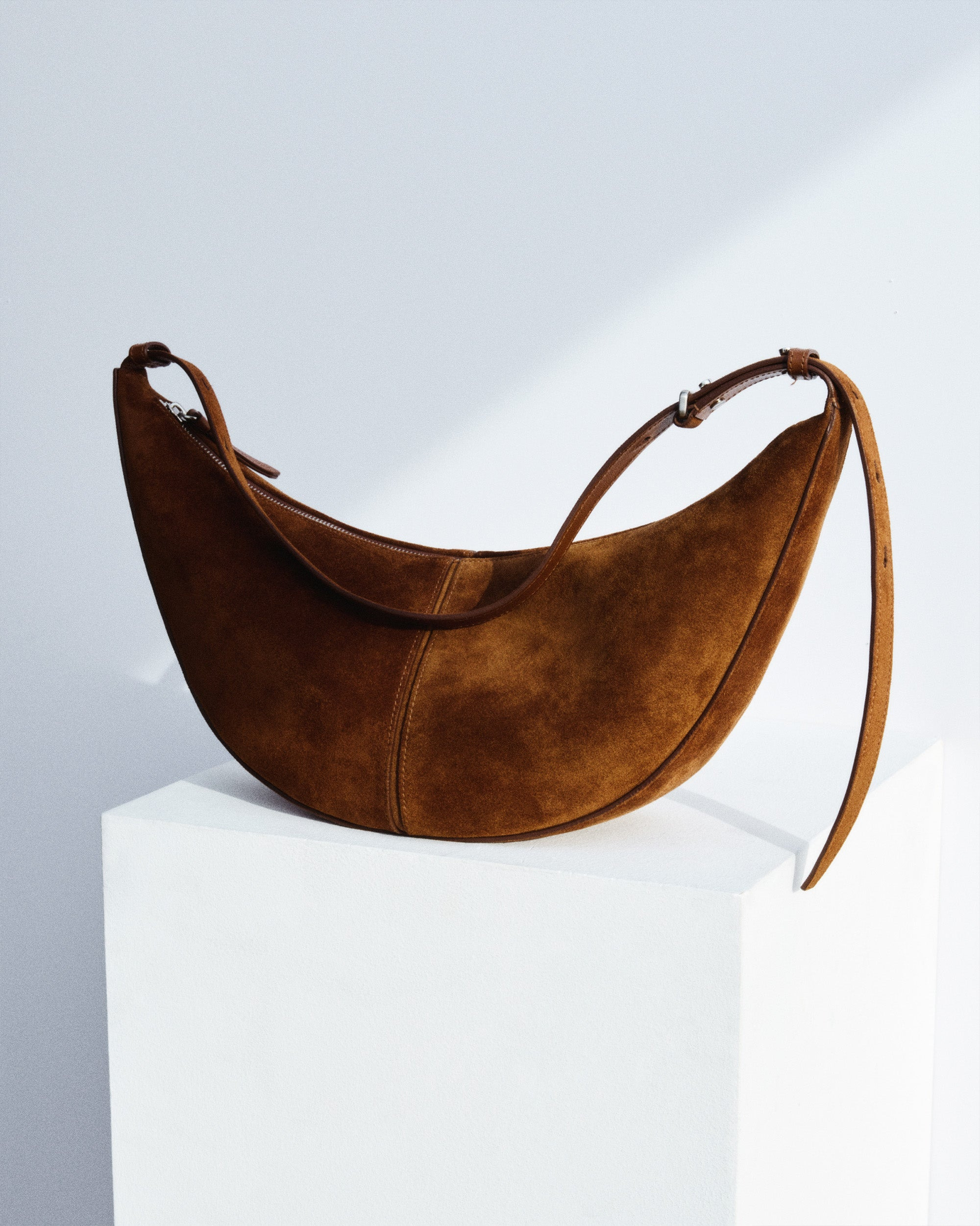 Slide Bag in Suede - 9