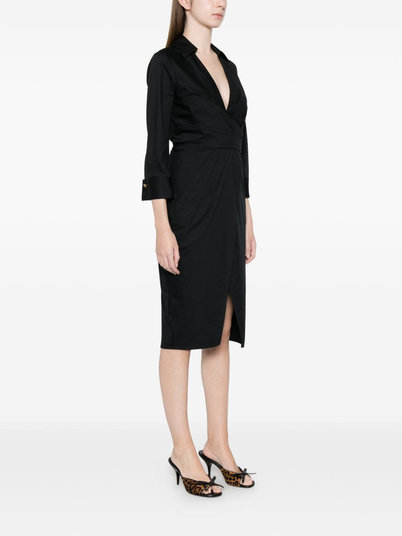 overlap buckle dress 3
