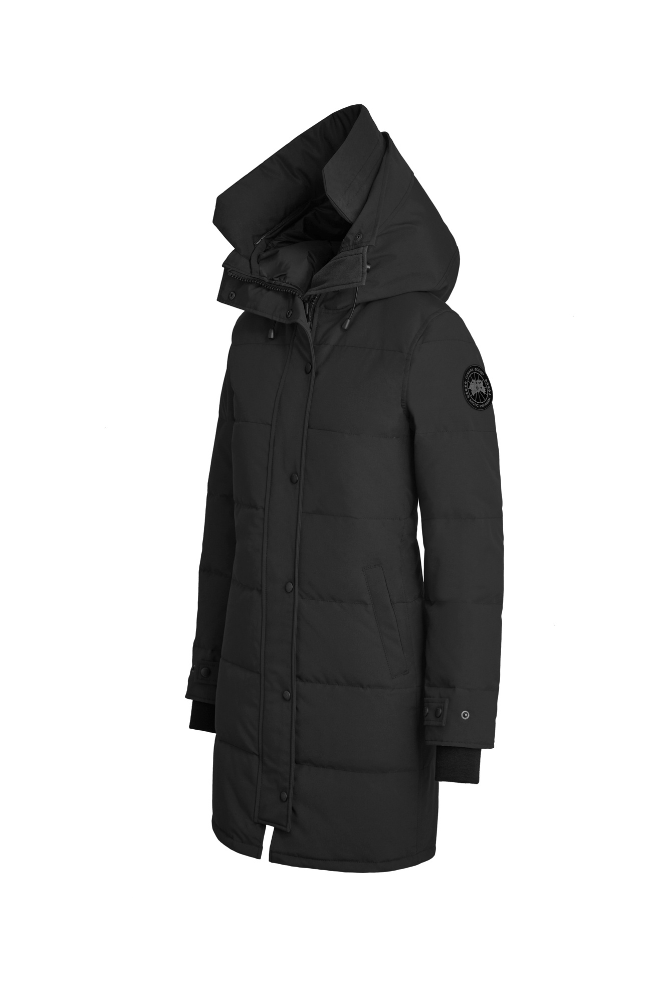 SHELBURNE PARKA BLACK LABEL WITH HOOD TRIM - 5