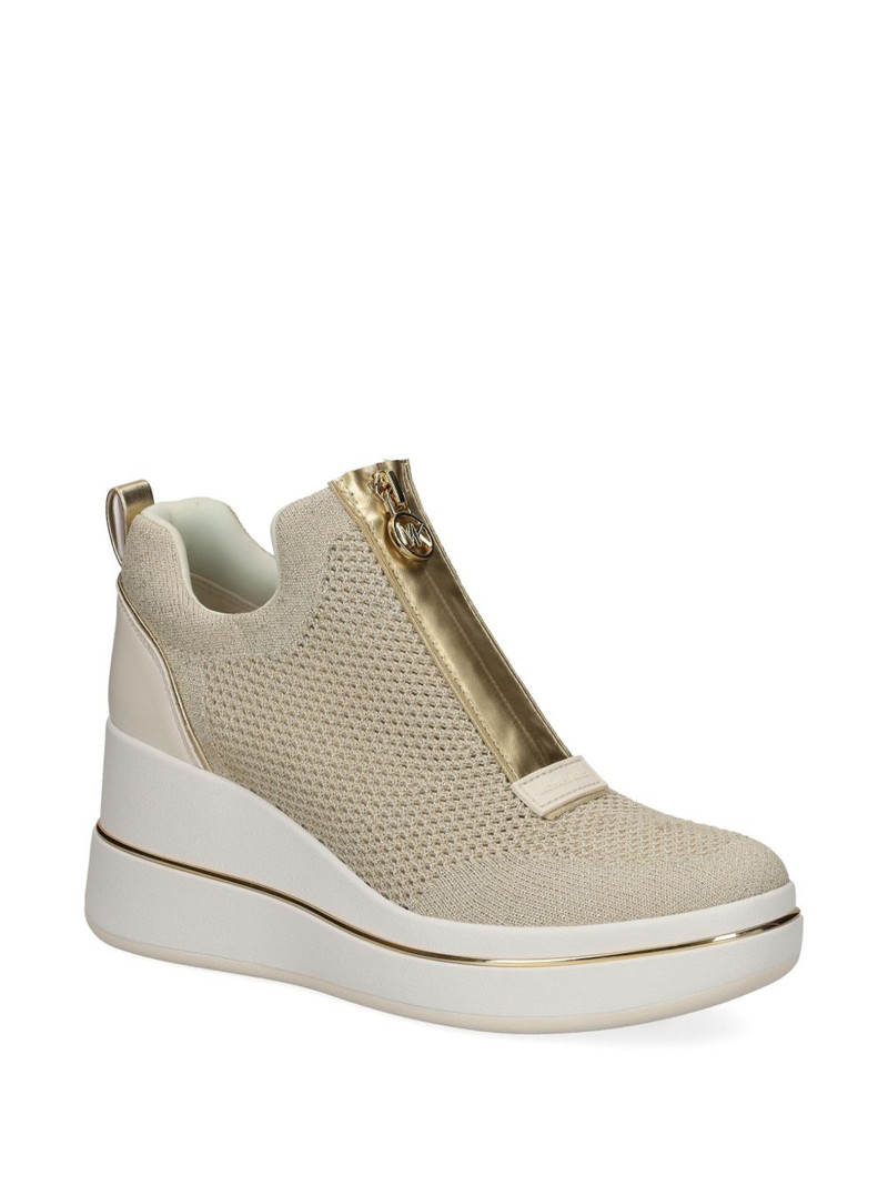 MICHAEL KORS Willis zip platform sneakers outlook