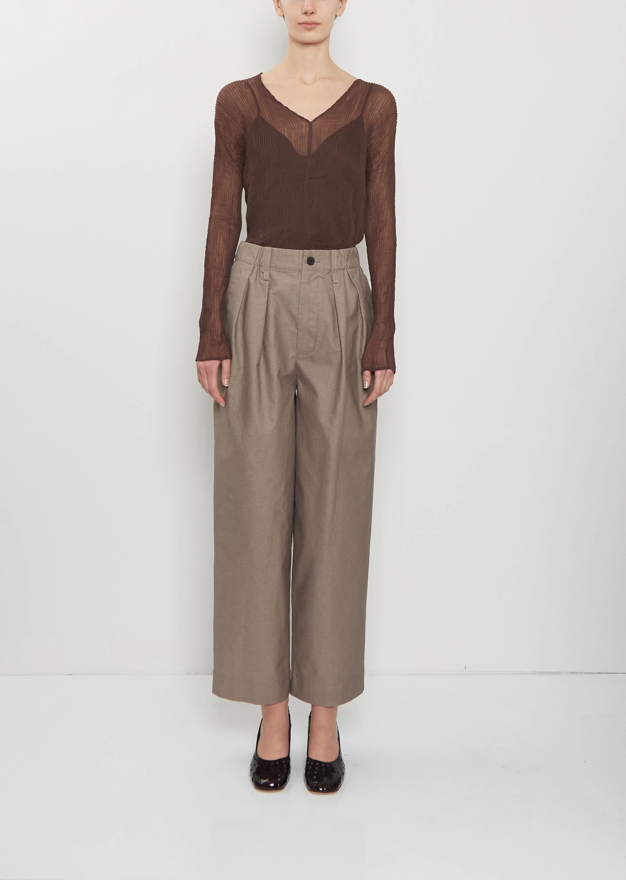 Pigment Dyed Wide Pants - 1