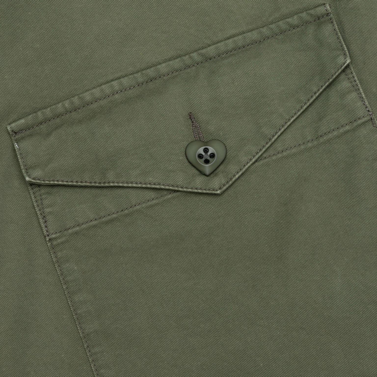 STRAIGHT CARGO PANTS - OLIVE DRAB - 4