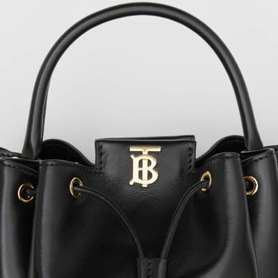 Burberry Monogram Motif Leather Bucket Bag outlook