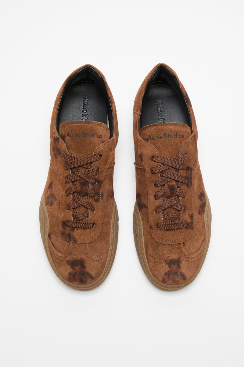 Acne Studios Lace-up sneakers - Rust brown outlook