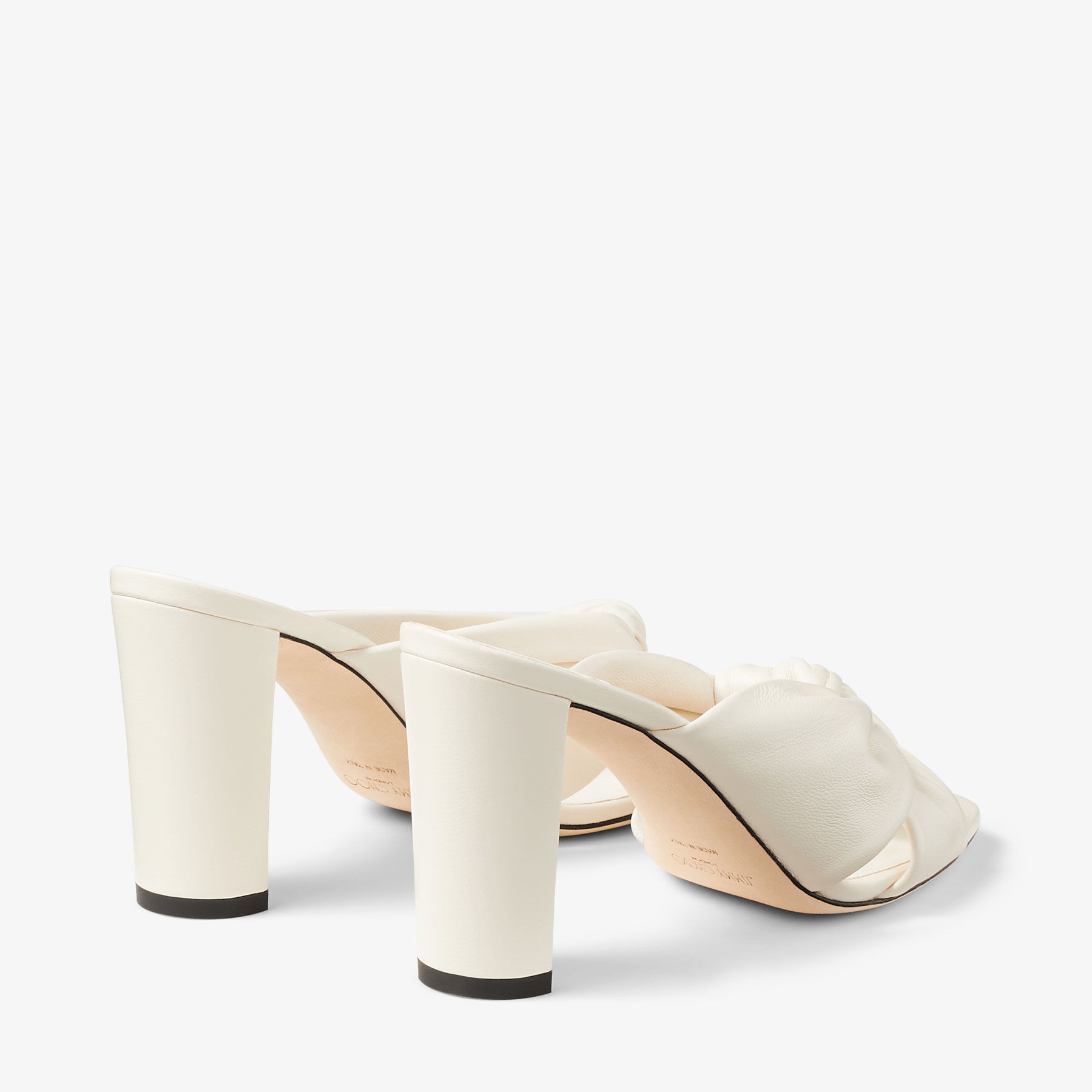 Avenue 85
Latte Nappa Leather Mules - 6