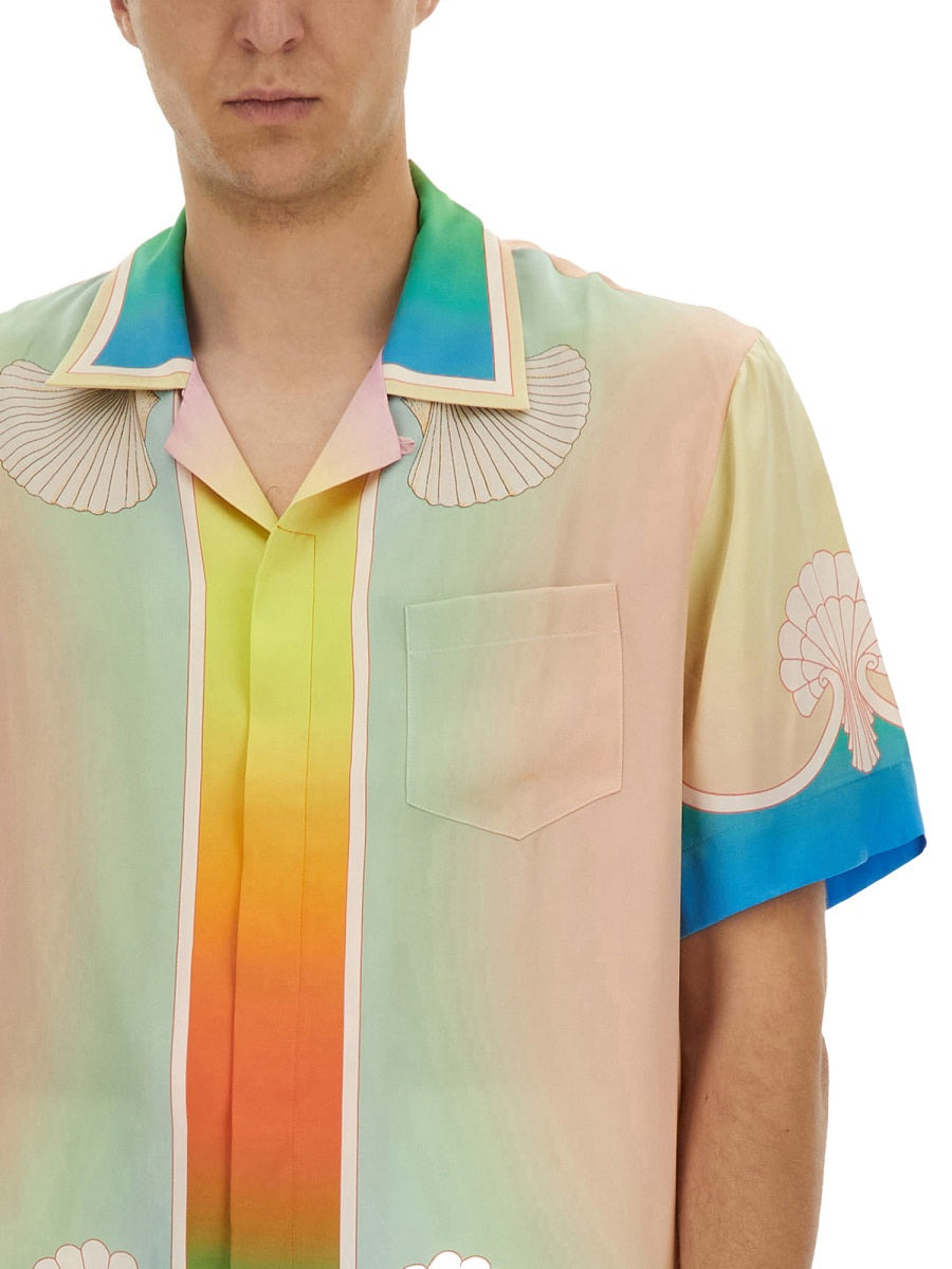 Casablanca Men Short-Sleeved Shirt - 4
