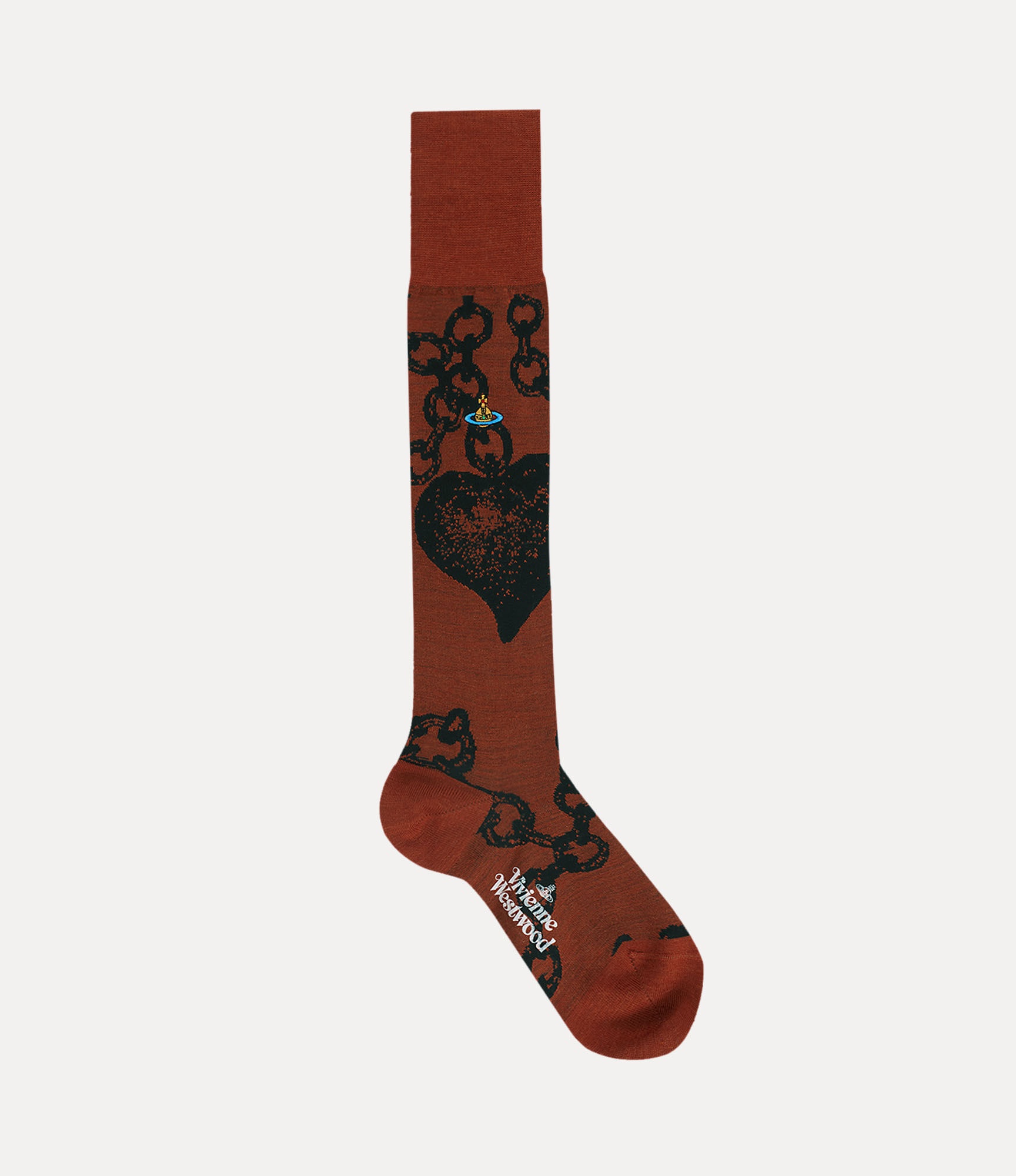 CHAIN HIGH SOCK - 1